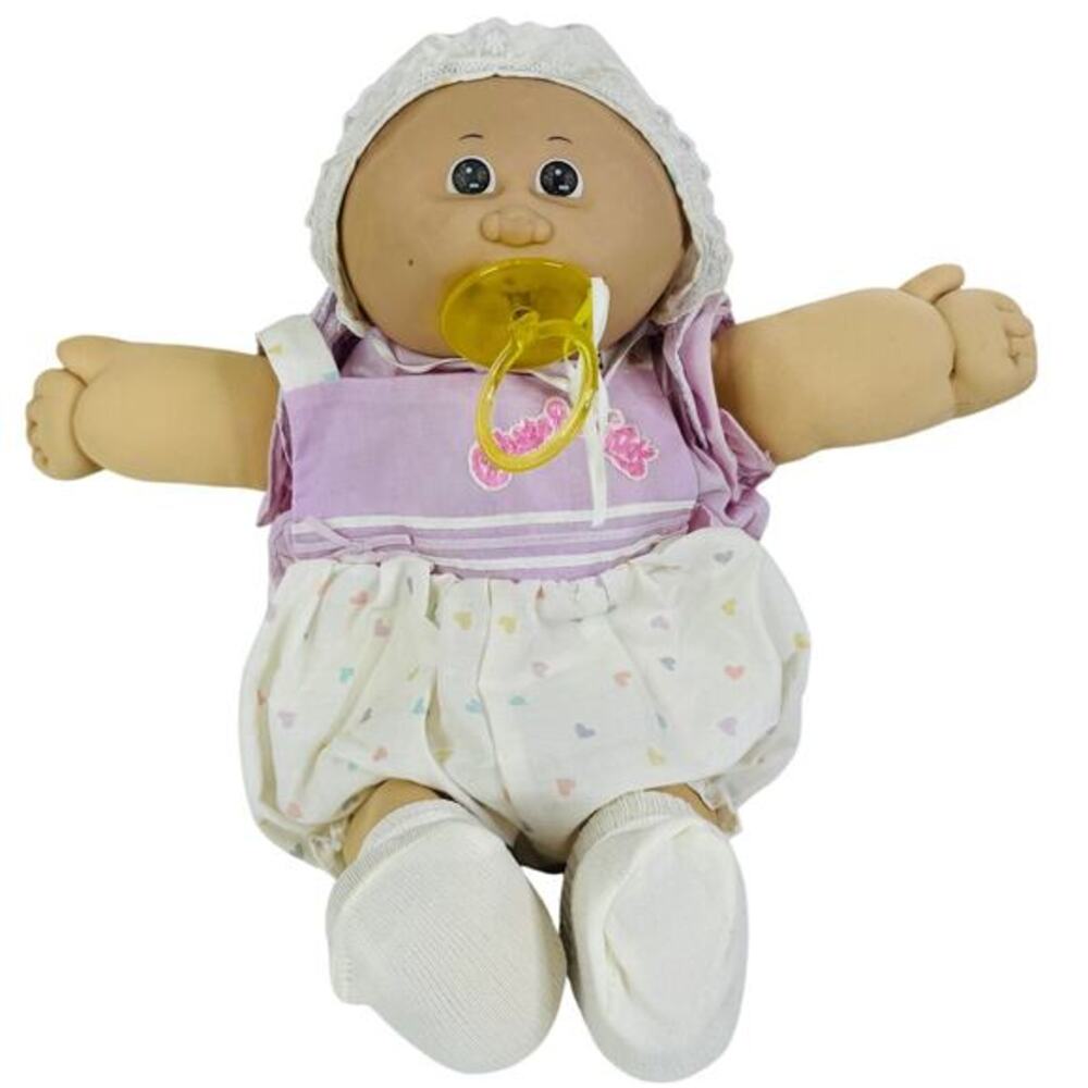VTG 1985 Coleco Cabbage Patch Kid Preemie Doll Signed Xavier Roberts '85 on butt